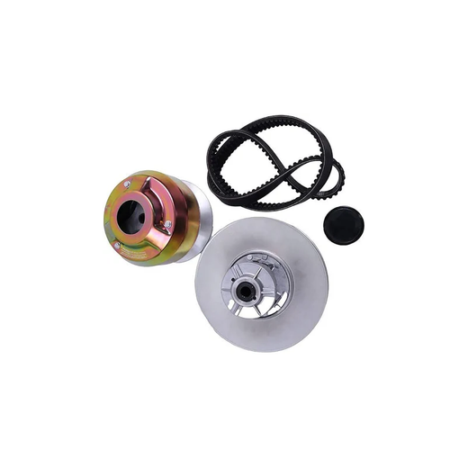 Primary & Secondary Driven Clutch Drive Belt AM140967 AM140985 RE28721 Compatible with John Deere 4X2 6X4 AMT600 AMT622 AMT626 Gas Gator Utility Vehicles Riding Mower/Bunker Rake 1200A - KUDUPARTS