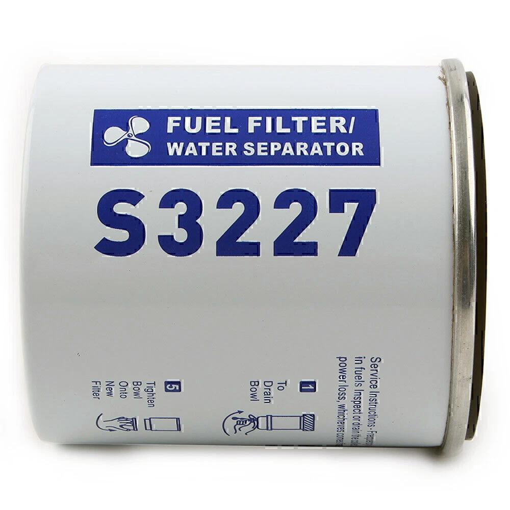 Racor S3227 Fuel Filter Water Separator 320R-490RRAC01 for Boat Motor - KUDUPARTS