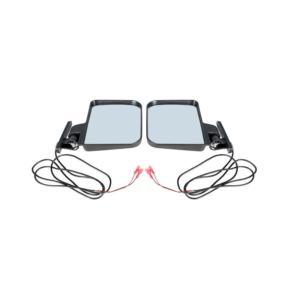 Rear View Mirror With Turn Signal Light for Club Car EZGO Yamaha Golf Cart - KUDUPARTS