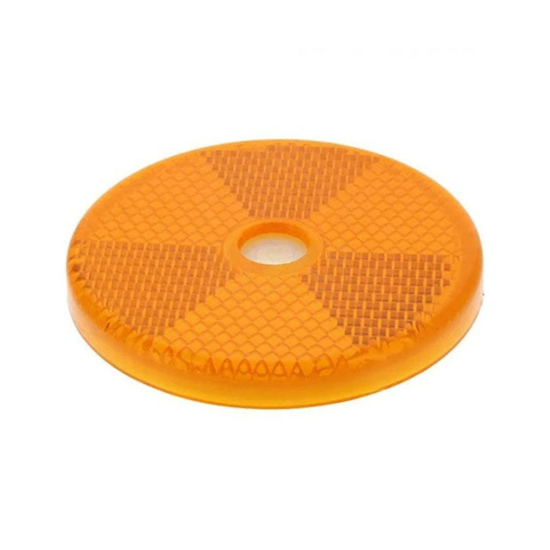 Reflector Amber 70012500 for JCB Backhoe Loader 2CX 4C Truck 712 714 Telescopic Handler 531-70 535-95 541-70 - KUDUPARTS