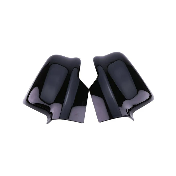 Right 6RP44KXJAA & Left 6RP45KXJAA Gloss Black Side Door Mirror Cover Cap for 19-22 Ram 1500 Big Horn - KUDUPARTS