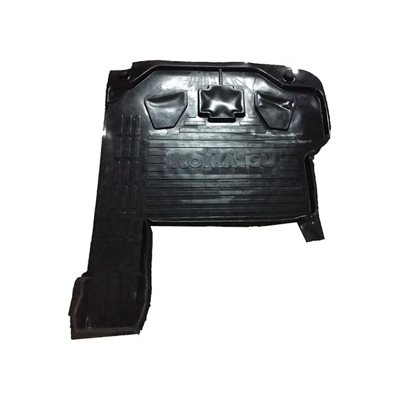 Rubber Cab Floor Mat Foot Gasket for Komatsu PC200-7 Excavator New Type - KUDUPARTS