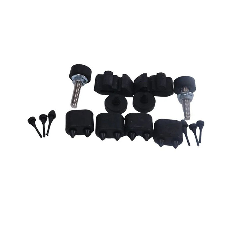 Rubber Stopper Kit & Hood Adjusters Stoppers Bumper EB-P00001 for Chevrolet Camaro Nova Impala - KUDUPARTS