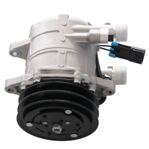 Seltec TM-08 Air Conditioning Compressor 6733655 for Bobcat Skid Steer Loader 773 863 864 873 883 963 - KUDUPARTS