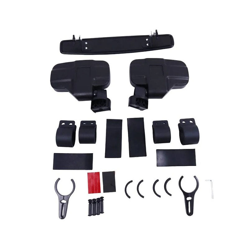 Side & Center Rear View Mirror FTVMI017 FTVMI012 for Can Am Commander Honda Talon 1000R 1000X UTV - KUDUPARTS