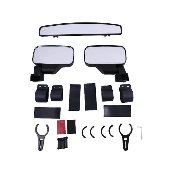 Side & Center Rear View Mirror FTVMI017 FTVMI012 for Can Am Commander Honda Talon 1000R 1000X UTV - KUDUPARTS