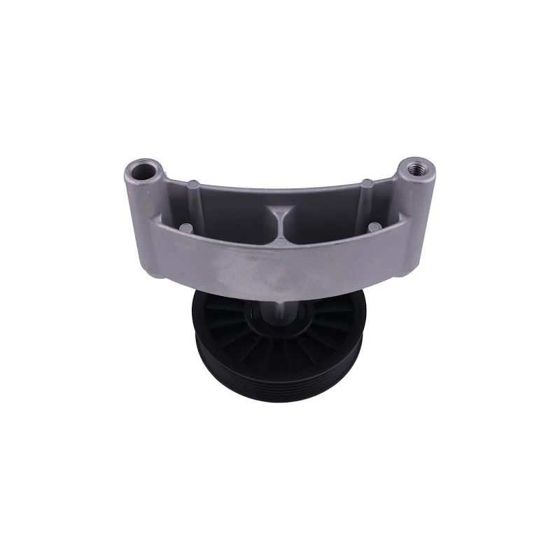 Smog Pump Eliminator Bracket With Idler Pulley 68110 for Ford Mustang 302/351W 5.0L 1979-1993 - KUDUPARTS
