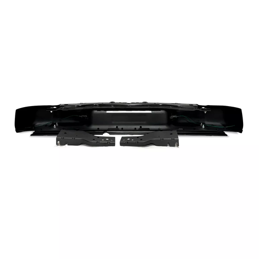 Steel Rear Bumper Assembly GM1101103 for Chevrolet S10 GMC Sonoma 1998-2004 - KUDUPARTS