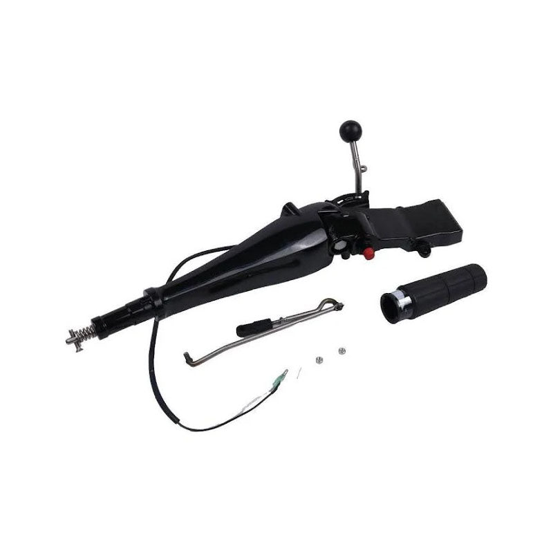 Steering Tiller Handle Assembly 697-W0084-00-4D for Yamaha Outboard 48HP 60HP E48MLHV E60MLHW E48MLHX E60MLHY - KUDUPARTS