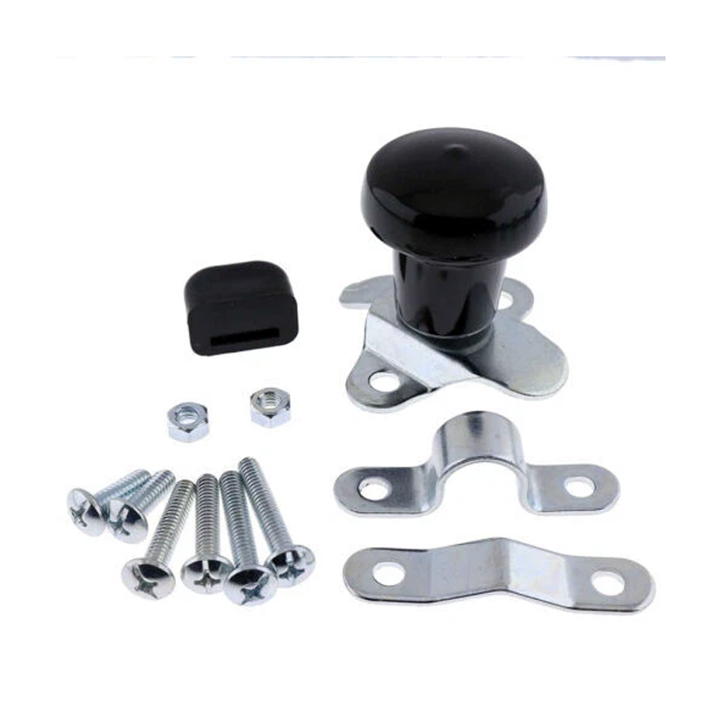 Pommeau de volant TY16020 WSV120B 5A6BU avec manchon en caoutchouc, compatible avec les tracteurs John Deere, Ford, Case, Woods Spinner et bien d'autres (taille ajustable).