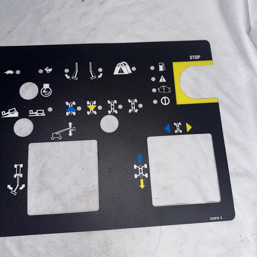 Super X Pcon Lid Decal 232978GT for Genie Boom Lift SX-180 SX-150 - KUDUPARTS