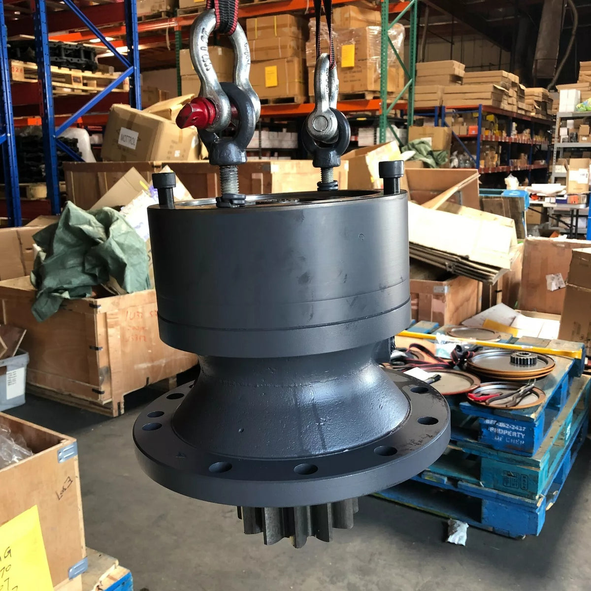 Swing Reduction Gearbox Assembly 4470057 for Hitachi ZX70 ZX75UR ZX75UR-3 ZX75URT ZX75US-A ZX75UST ZX80LCK ZX80SB-HCME ZX85US-HCME John Deere 75C Excavator - KUDUPARTS
