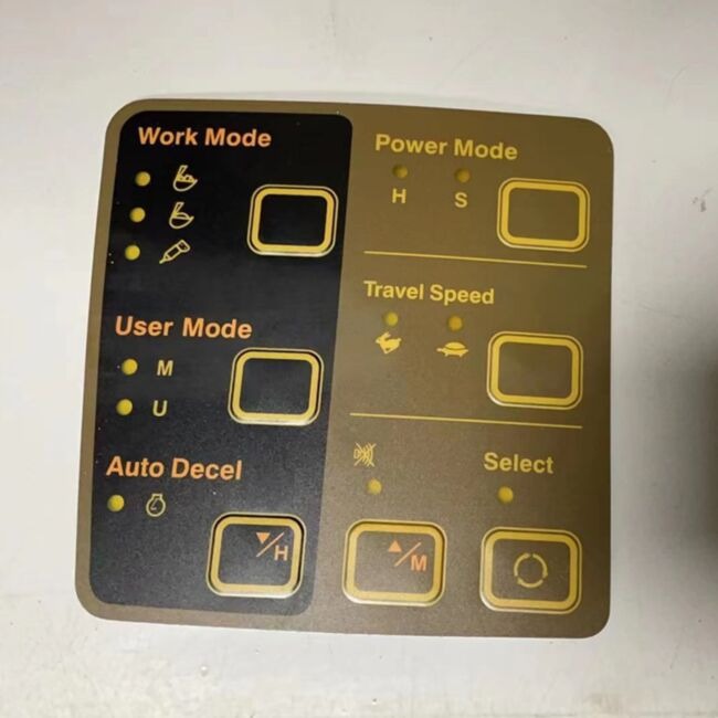 Switch Decal 21N8-30071 for Hyundai Excavator R110-7 R140W-7 R160LC-7 R170W-7 R180LC-7 R210-7 R250LC-7 R290LC-7 R305LC-7 - KUDUPARTS