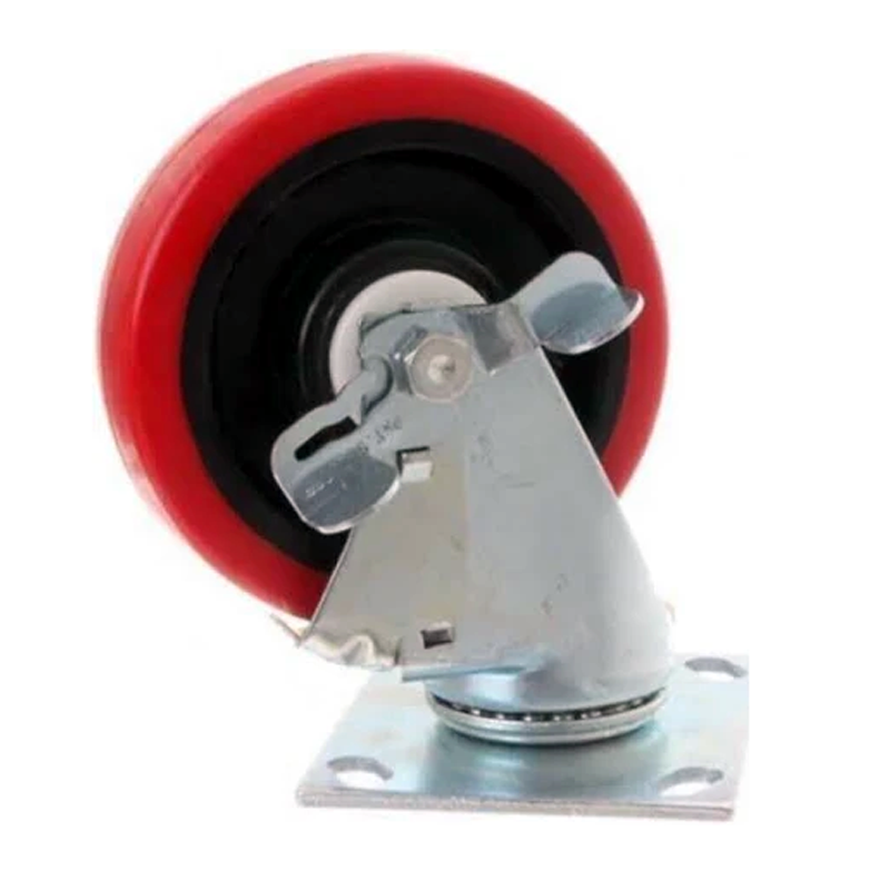 Swivel Caster 57734GT for Genie Superlift Contractor SLC Lift - KUDUPARTS