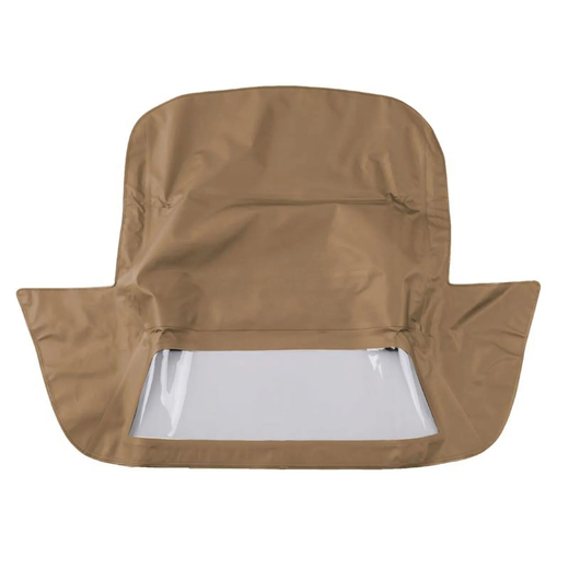 Tan Convertible Soft Top With Plastic Window CHE5156165 CHE5412-04654-00 for Chevrolet Corvette - KUDUPARTS