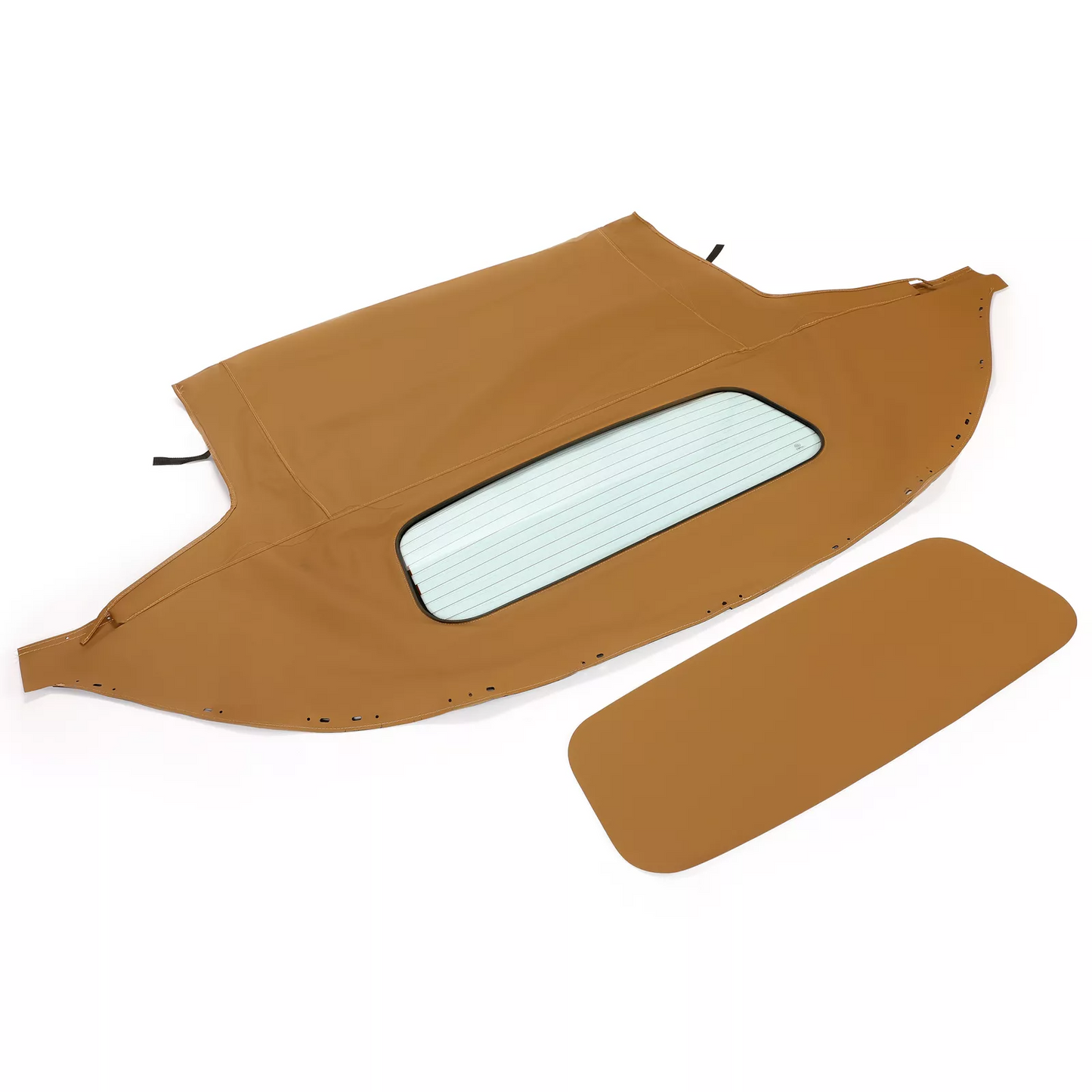 Capote souple convertible beige avec vitre en verre homologuée DOT FOR05-565 pour Ford Mustang 2005-2014