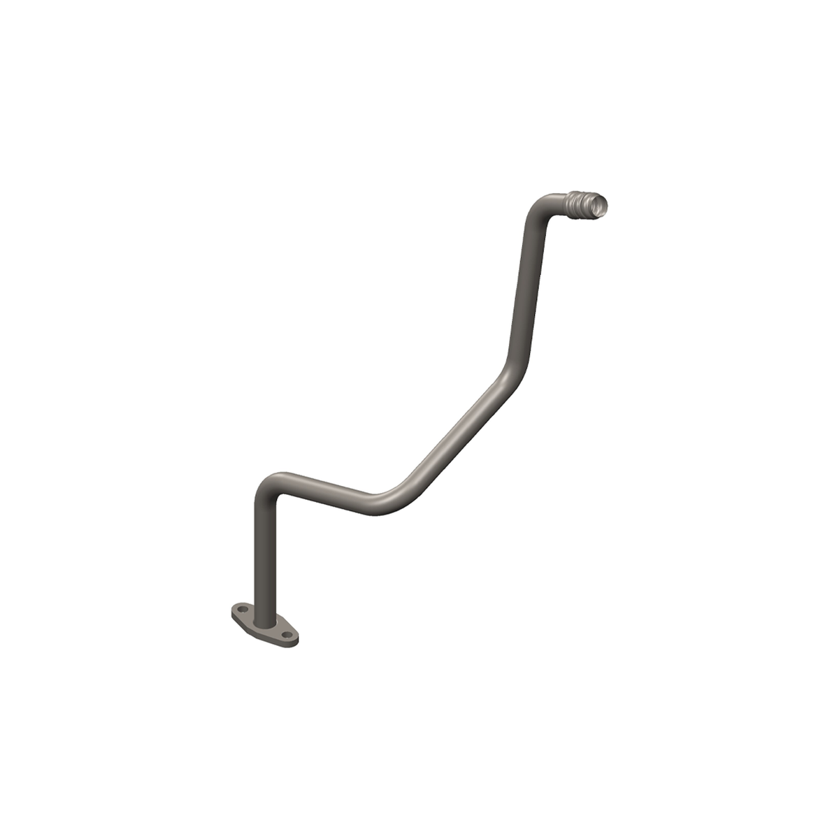 Turbocharger Oil Drain Connection Pipe 3975076 for Cummins Engine NT743 QSB6.7 QSB7 6D107 - KUDUPARTS