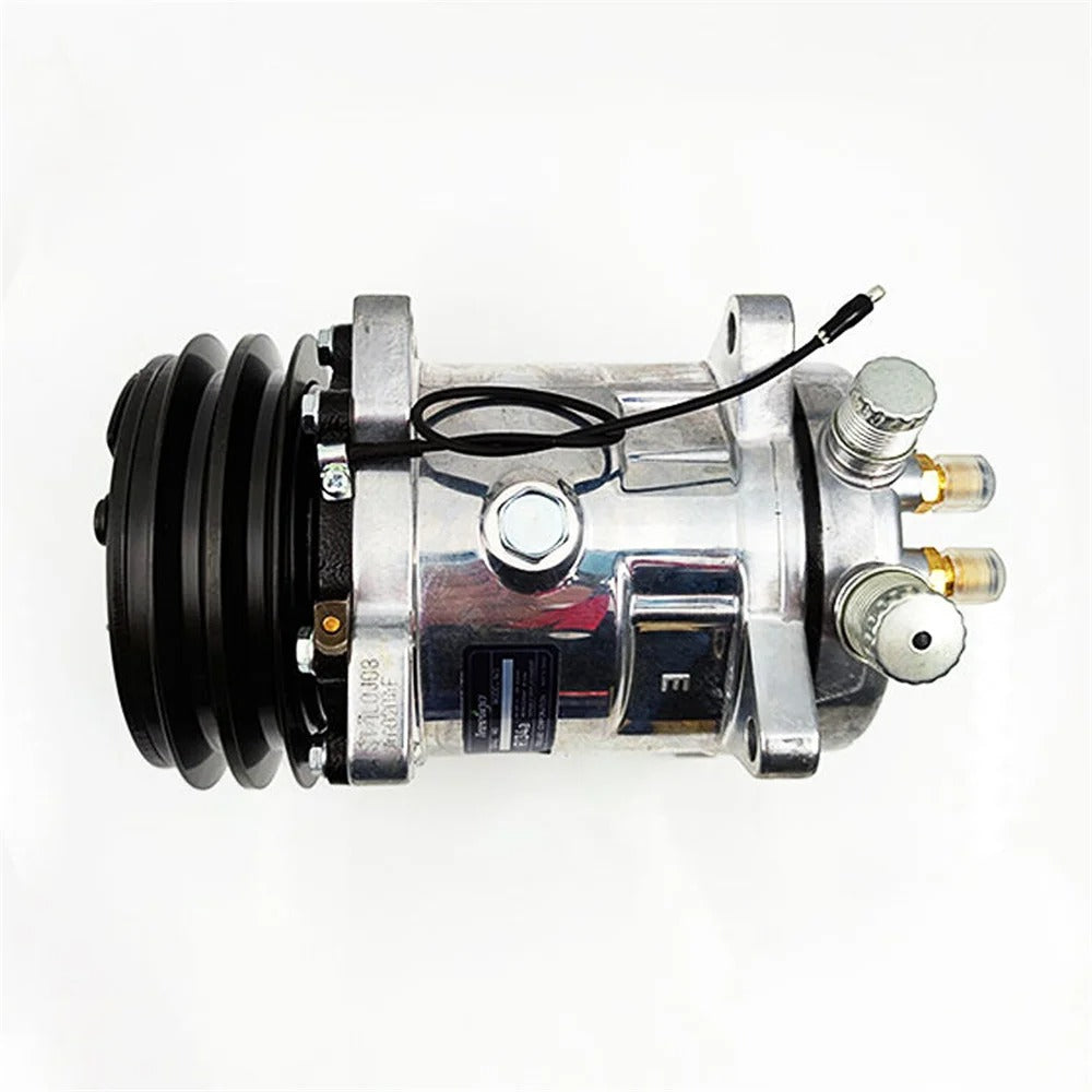 24V 152mm SD5H14 A/C Compressor 4533 6682 for Sanden - KUDUPARTS