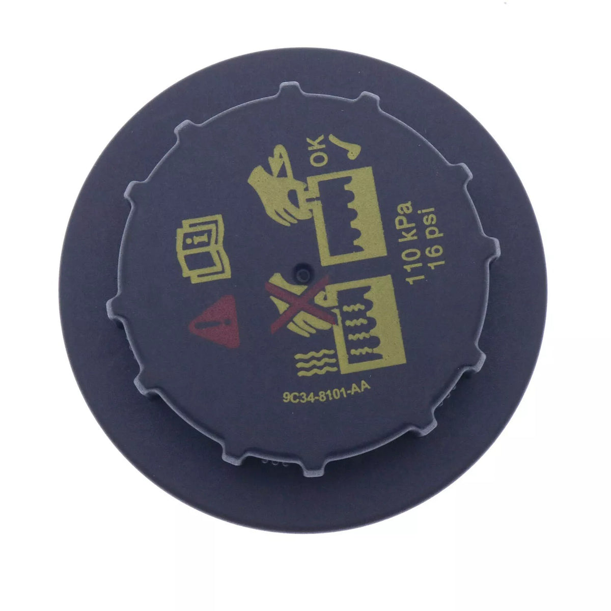 Water Coolant Tank Cap 6733429 For Bobcat S150 S175 S220 S330 S510 Skid Steer Ship to US - KUDUPARTS