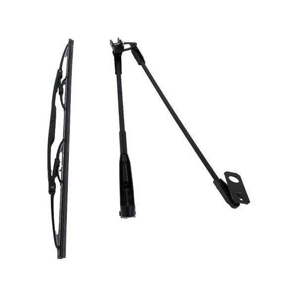 Window Wiper Blade 6664096 & Arm 6664095 for Bobcat 320 322 325 328 331 334 337 341 540 641 642 741 751 773 843 963 T190 T200 - KUDUPARTS