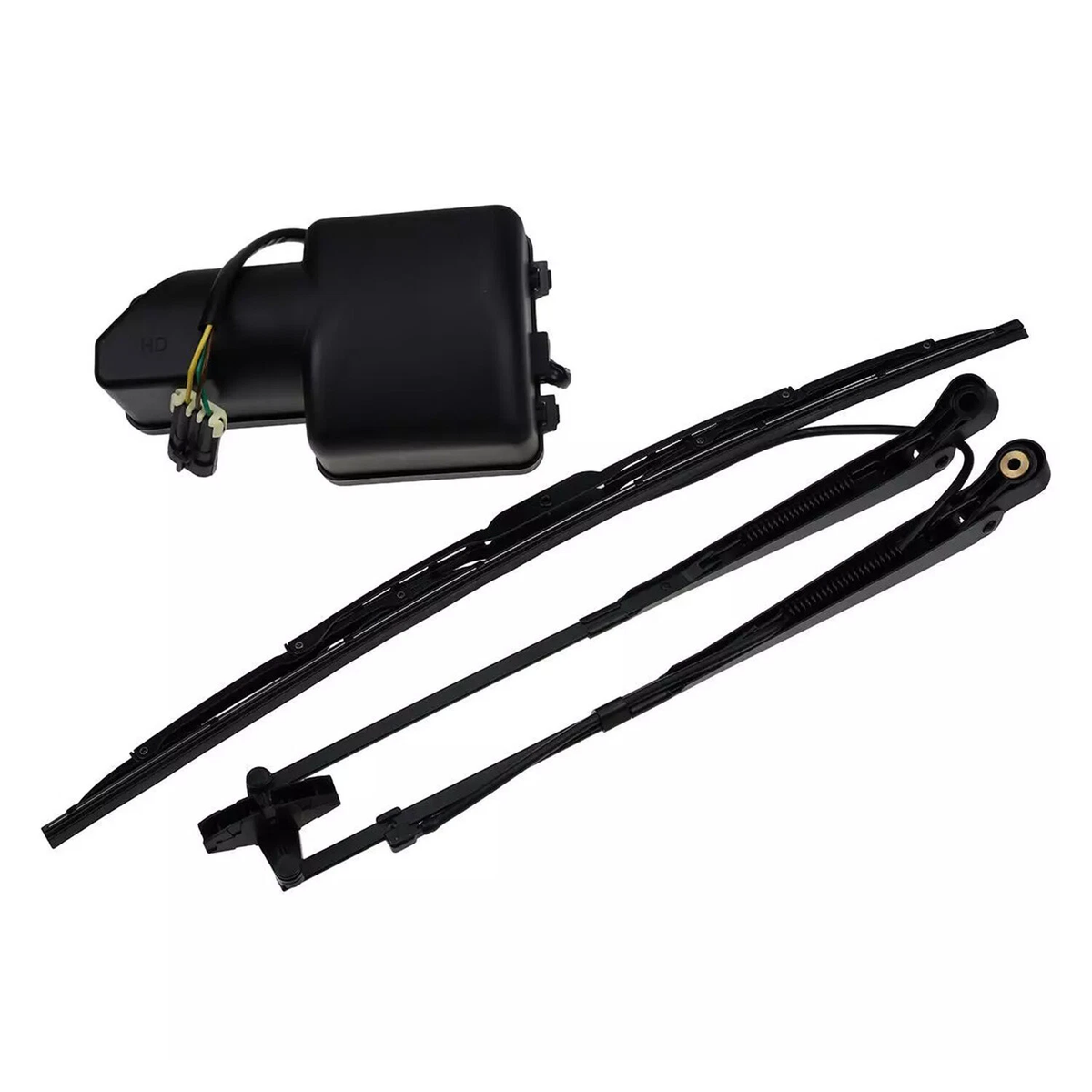 Windshield Wiper Motor Arm Blade Kit for Bobcat S150 S160 S175 S185 S205 S220 S250 - KUDUPARTS