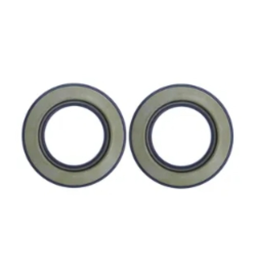 2Pcs Rear Oil Seal 050209083 for Perkins CAT 404D-22 404D-22T - KUDUPARTS