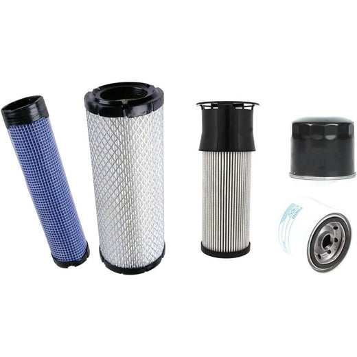 Filter Pak Kit LVA21202 LVA14895 for John Deere Compact Utility Tractor 3120 3320 3520 3720 4105 - KUDUPARTS