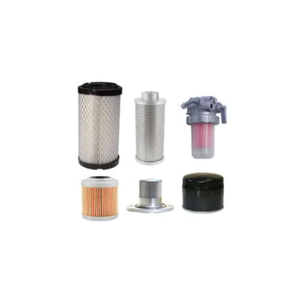 Filter Kit for Kubota Engine D1105-K Hitachi Boom Lift HX140B - KUDUPARTS