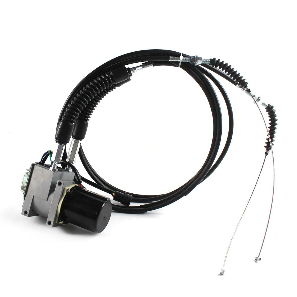 Double Cable Throttle Motor 7Y-3914 for Caterpillar CAT Excavator 320 320B 320L 320N E320 - KUDUPARTS