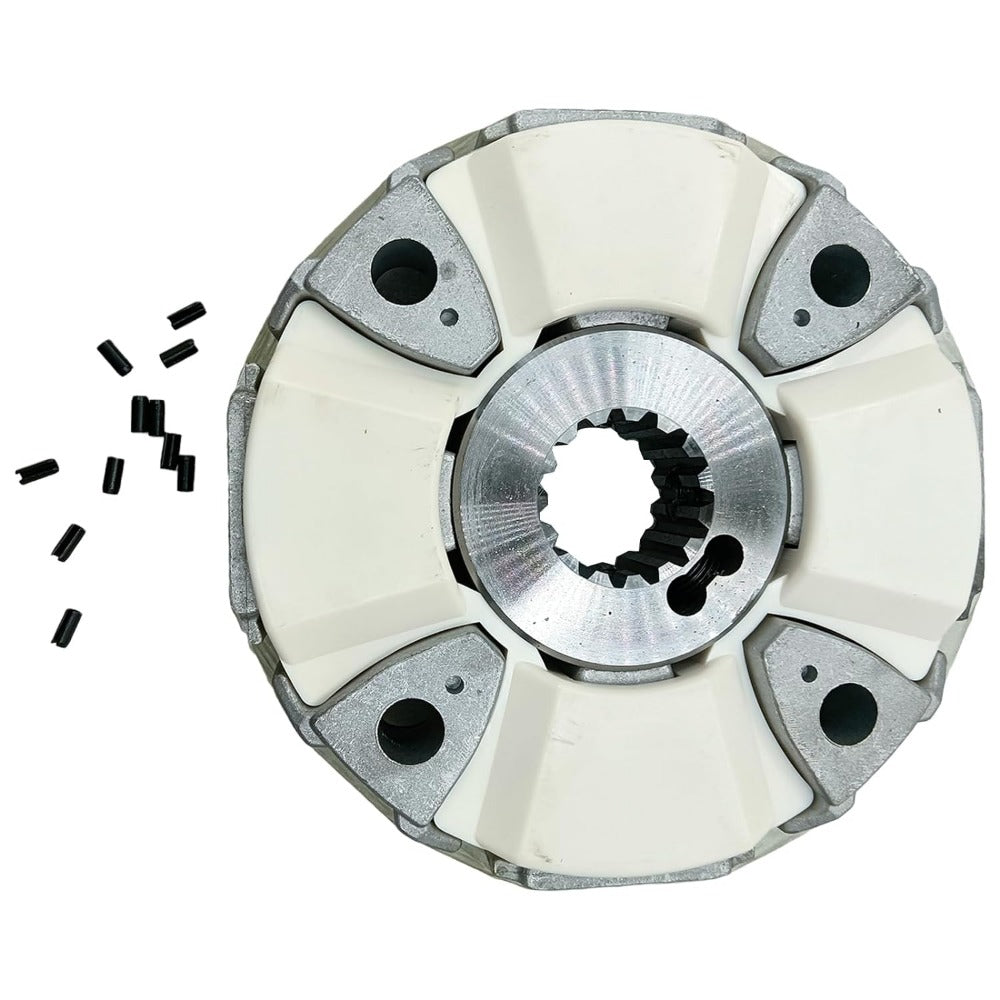 110H Coupling Assembly With Hub 4191663 for Hitachi Excavator EX300 EX300-5 EX300LC-3 EX310H-3C EX350K-5 EX370HD-5 ZX330 ZX350K - KUDUPARTS