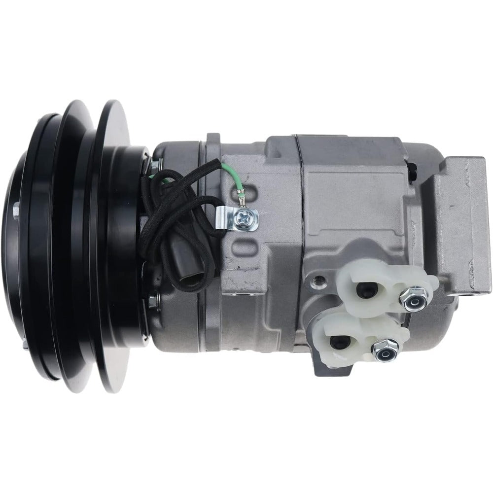 10S15C A/C Compressor 421-07-31220 for Komatsu Bulldozer D85PX-15 D155AX-5 D475A-5 - KUDUPARTS