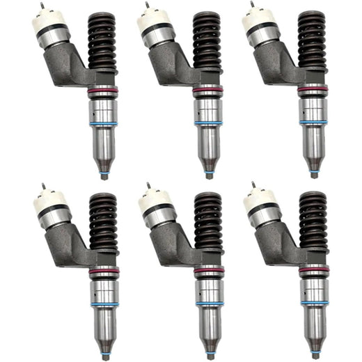 6 Pcs Fuel Injector 200-1117 for Caterpillar CAT Engine C15 3406E - KUDUPARTS