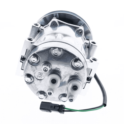 24V SD7H13 A/C Compressor LC91V00001F1 for Kobelco Excavator SK160LC SK200-6 SK210LC SK250LC SK290LC SK330LC SK480LC - KUDUPARTS