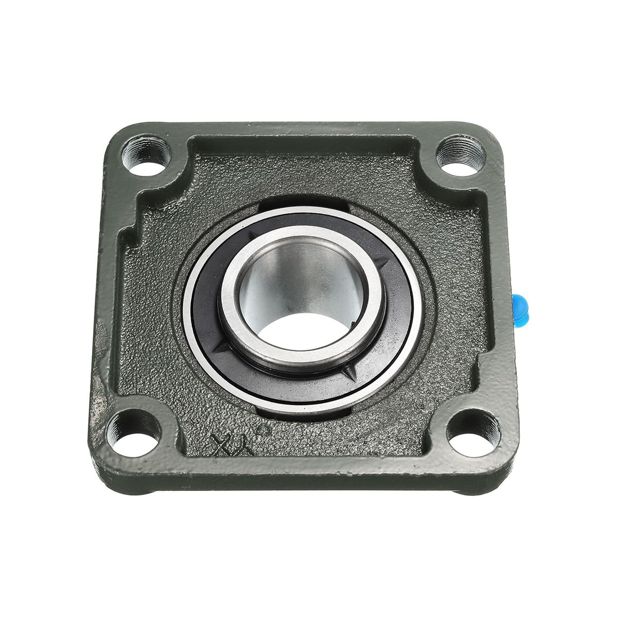 2 Pieces 1-3/8" Bore 4-Bolt Flange Bearing UCF207-22 for Agricultural Machinery HVAC System - KUDUPARTS