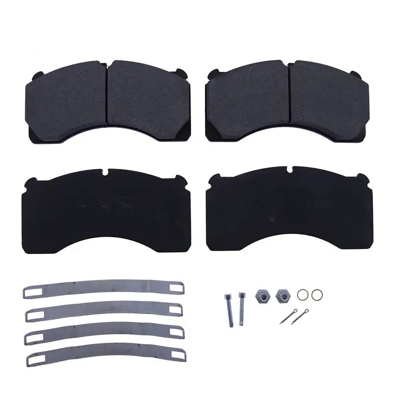 Brake Pad Kit 15183699 for Volvo A25D A25E A25F A25F/G A30D A30E A30F A30F/G A35D A35E A35F A35F/G A40D A40E A40F A40F FS A40F/G T450D - KUDUPARTS