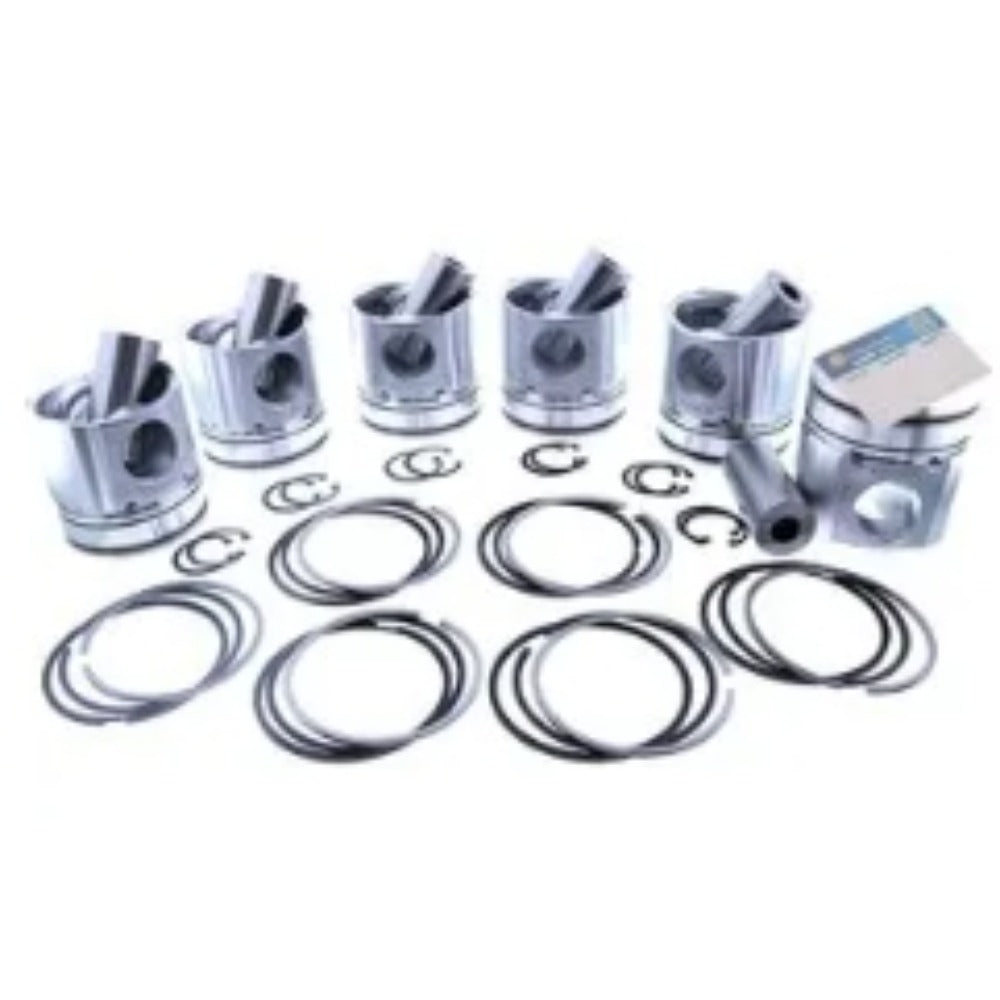 STD Piston Kit with Ring for Kubota Engine D1402 D1402DI D1402BA - KUDUPARTS