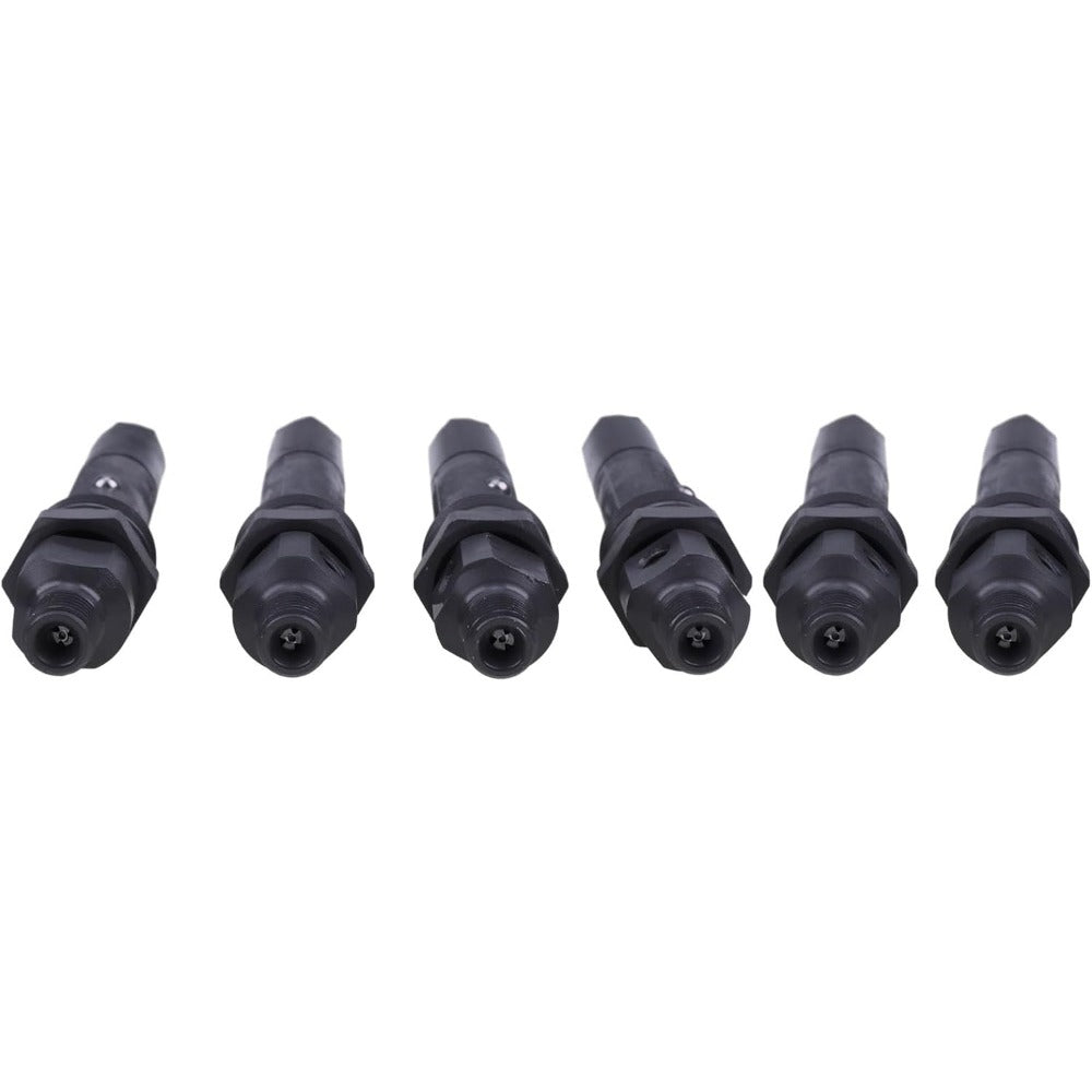 6 Pcs Fuel Injector 170-2387 216-4933 for Caterpillar CAT Engine 3056 Loader 924G 924GZ - KUDUPARTS