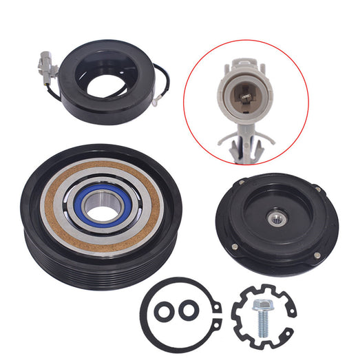 Compressor Clutch Kit 68140664AC for 2014-2018 Dodge Ram 1500 2500 3500 5.7L 3.6L - KUDUPARTS