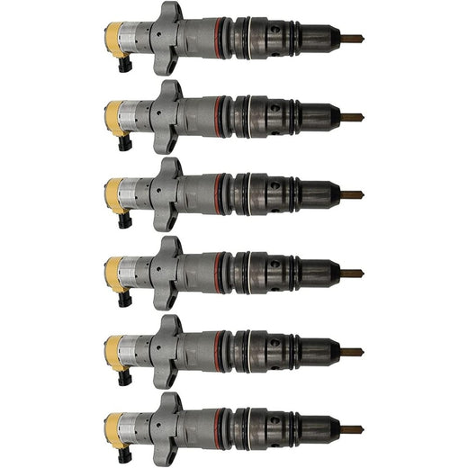 6 Pcs Fuel Injector 387-9426 for Caterpillar CAT Engine C7 Wheel Skidder 545C - KUDUPARTS