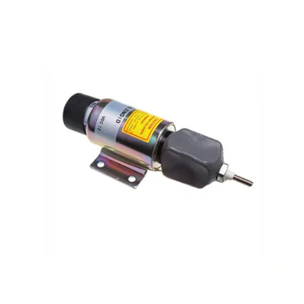 12V Fuel Shutoff Stop Solenoid Valve A-304-0174 for Kubota Engine V1200 - KUDUPARTS