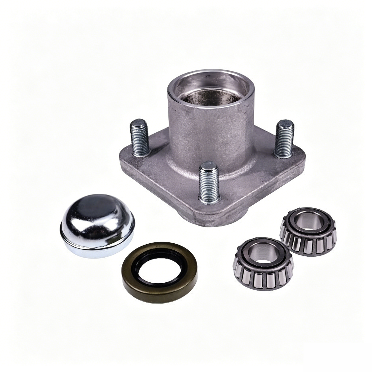 Golf Cart Front Wheel Hub Kit 1011892 for Club Car DS 1982-2002 - KUDUPARTS