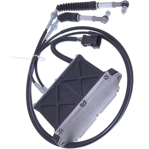 Throttle Motor 2 Cables 7 Pins Wire 247-5212 for Caterpillar CAT Engine 3066 Excavator 320C 320CL 320D 320DL - KUDUPARTS