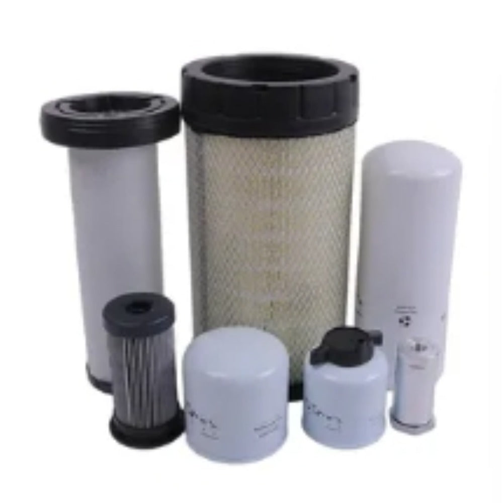 Kit de filtro de cartucho de mantenimiento de 1000/2000 horas 7343881 para cargadora de cadenas Bobcat T300