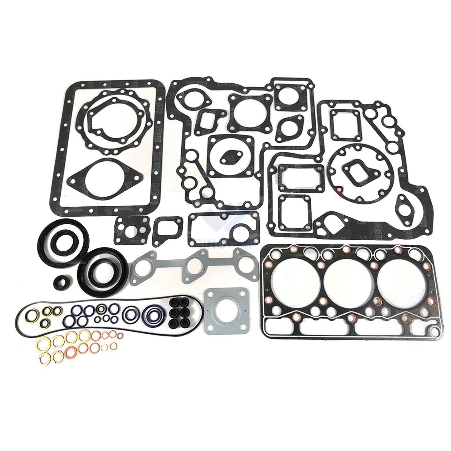D950 Engine Gasket Kit Full Set for Kubota D950 D950B D950SB D950-FM Engine B7200 B8200 B1750D B20 F2000 F2100 KH61 KH41 Tractor(Ship to US Only.)