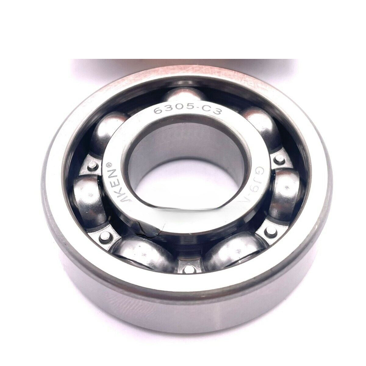 25*62*17mm No Shield Deep Groove Ball Bearing 6305 for Excavator Loader