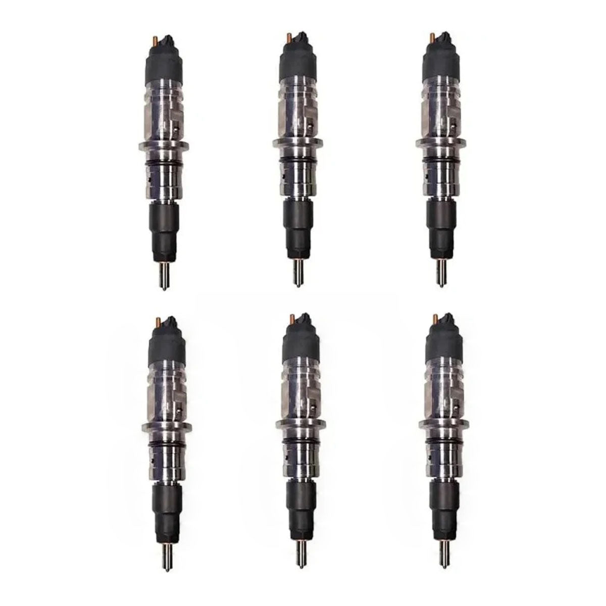6 Pieces Fuel Injector 5567915 0445124071 68568034AA for Cummins Engine ISB 6.7L(Ship to US Only.) - KUDUPARTS