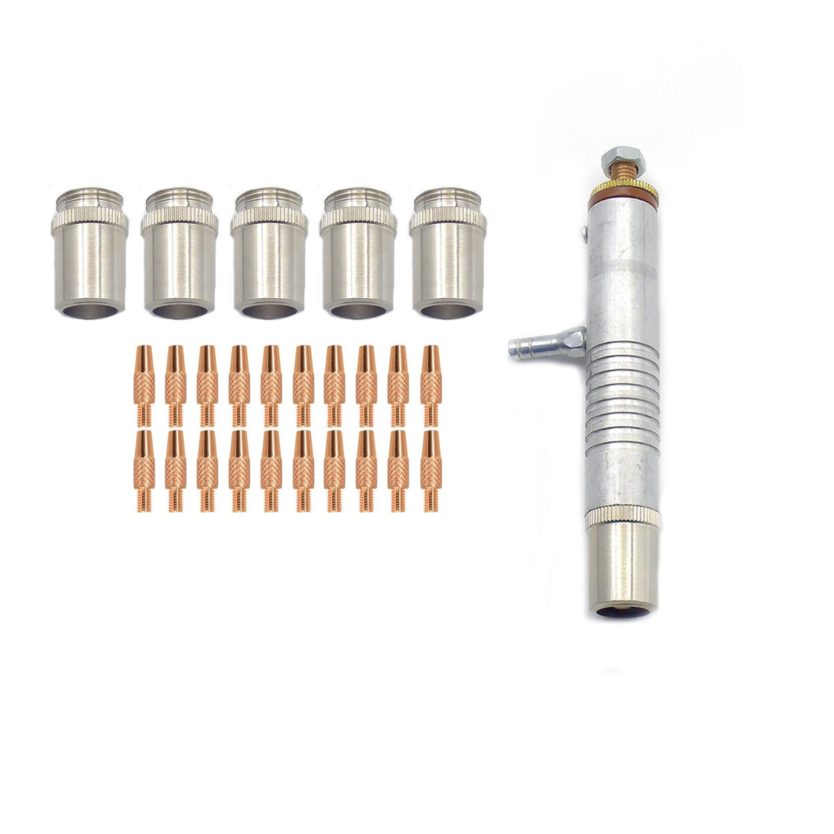Tips Nozzle Tube Assembly 186406 186405 186404 for Miller Spoolmate 100 200 3035 Hobart DP-3035 Spool Gun