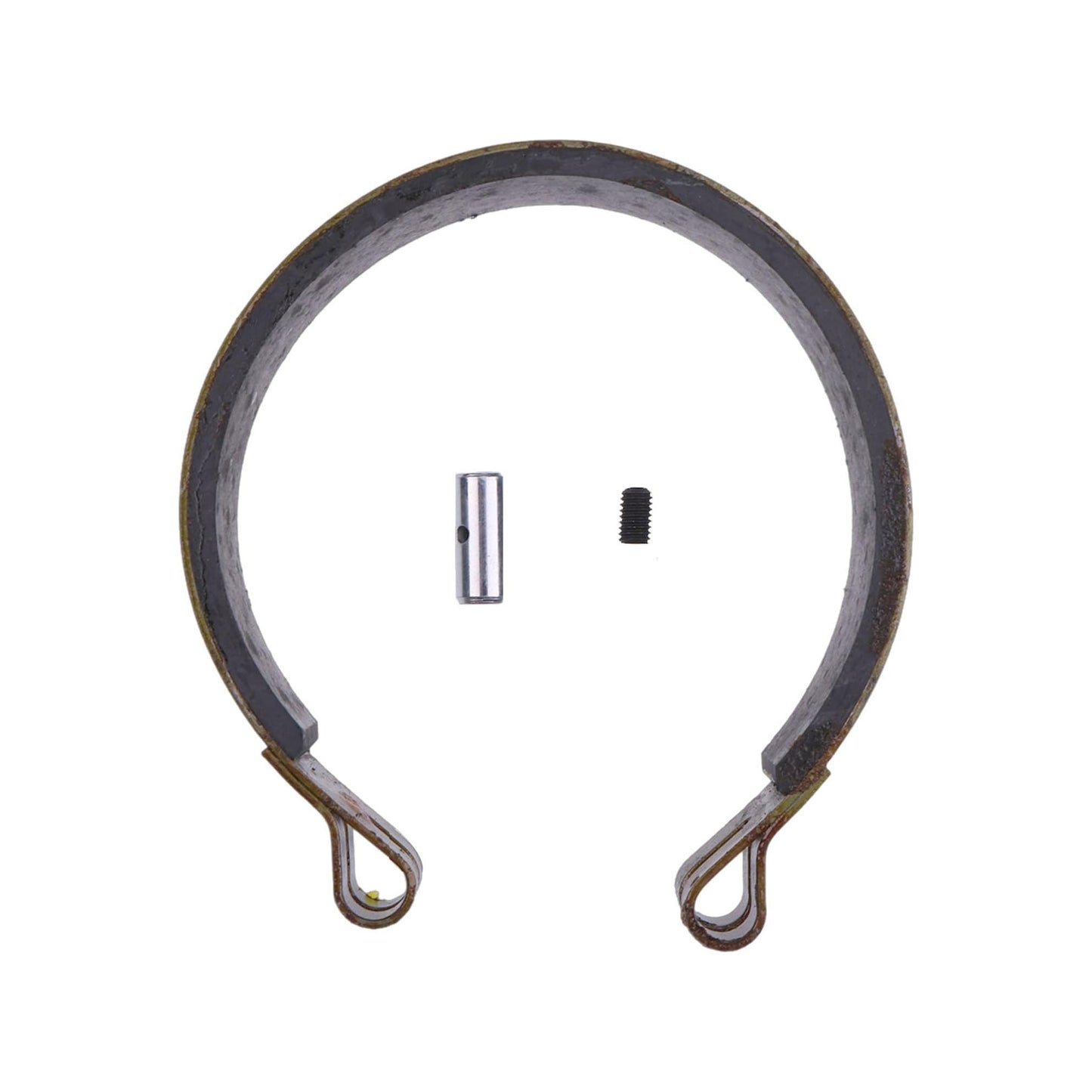 Bande de frein et goupille de 10 cm (4 pouces) pour de nombreux modèles de karts, minimotos, quads et véhicules tout-terrain.