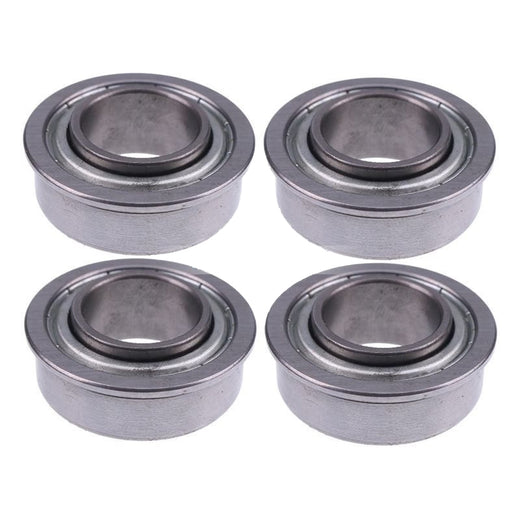 4 Pieces Flange Ball Bearing PRF122214-2RS PRF122214-ZZ for Cub Cadet Tractor 70 71 72 73 86 100 102 104 128 129 147 149 169 800 - KUDUPARTS