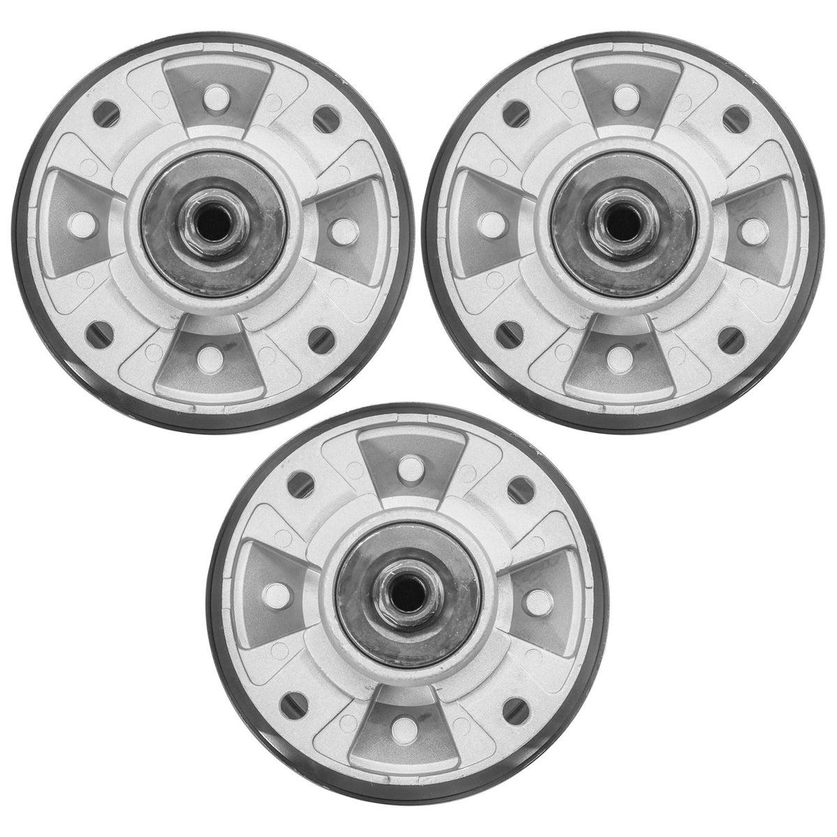 3 Pieces Deck Spindles AM121342 AM121229 for John Deere Tractor 320 325 345 355D GT242 GT262 GT275 - KUDUPARTS